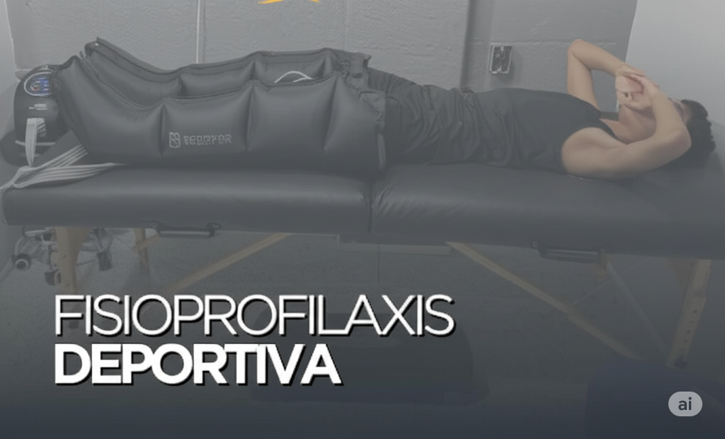 Fisioterapeuta realizando un análisis de movimiento para prevenir lesiones